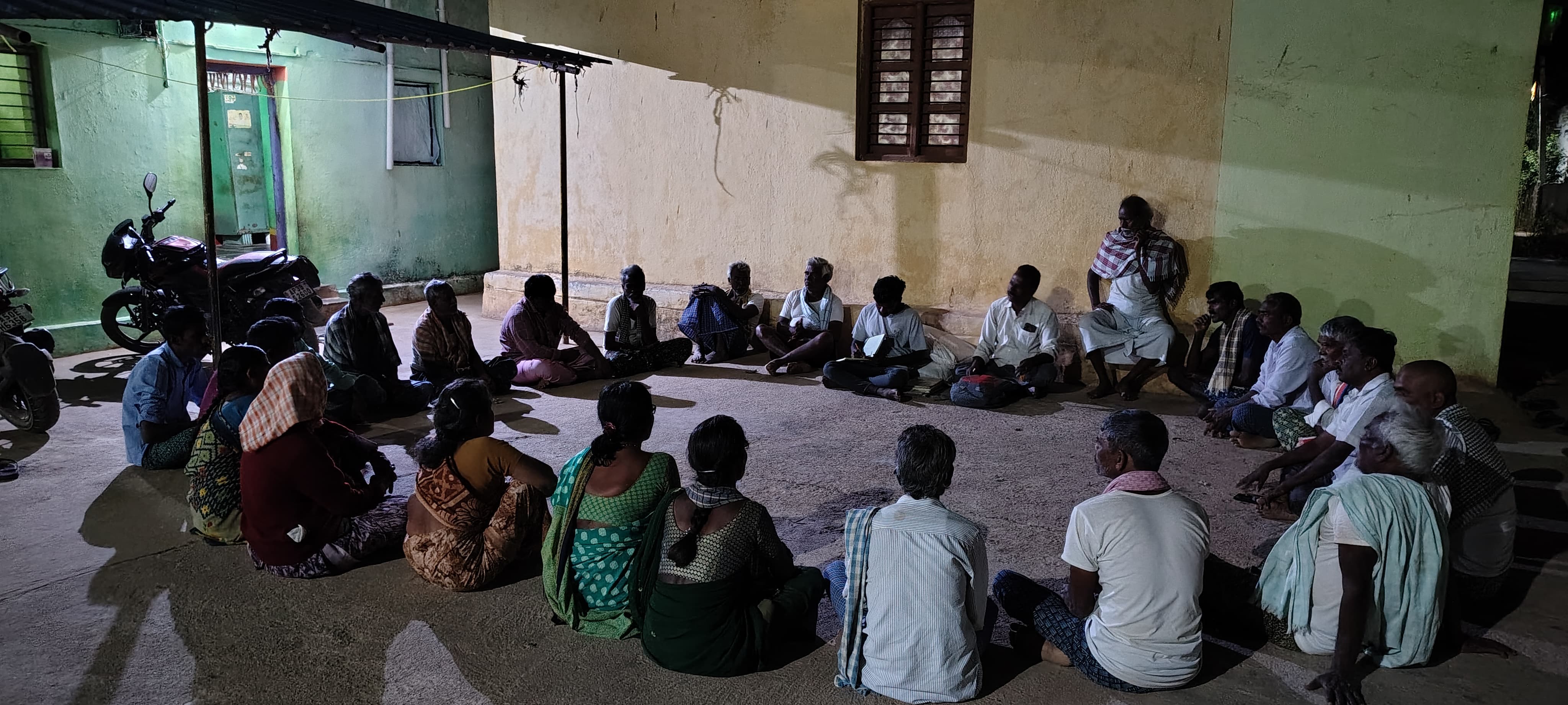 Jana chaitanya samakhya (JCS) Meeting, Beedanapalli, Timbaktu Collective